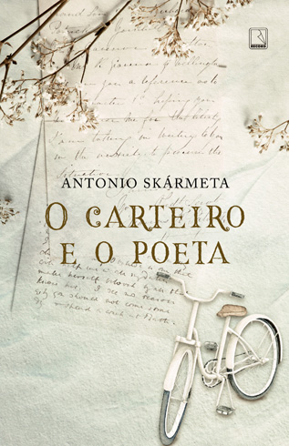 capa da nova edição de o carteiro e o poeta de antonio skármeta